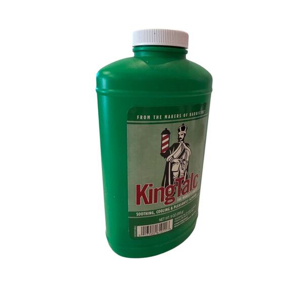 King Talc Soothing Cooling Pleasantly Scented 9oz New - Picture 4 of 6
